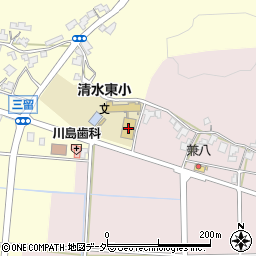 清水東小学校周辺の地図