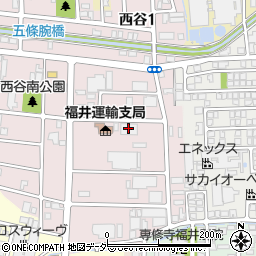 福井県自動車会館周辺の地図