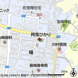 茨城県稲敷郡阿見町曙周辺の地図