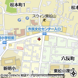 東松山ガスＥＮＥＯＳオートガススタンド周辺の地図