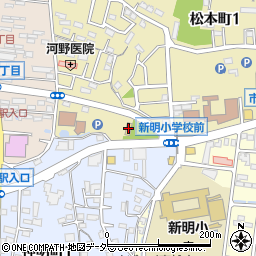 セブンイレブン東松山松本町店周辺の地図