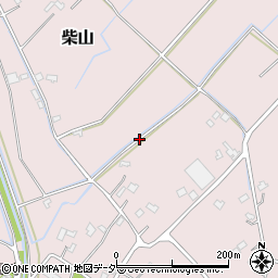 埼玉県白岡市柴山周辺の地図