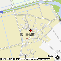 茨城県行方市蔵川281周辺の地図