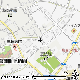 埼玉県久喜市菖蒲町下栢間2807周辺の地図
