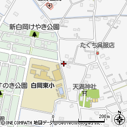 埼玉県白岡市高岩1624-4周辺の地図