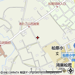 埼玉県鴻巣市原馬室2404周辺の地図