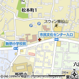 安楽亭東松山店周辺の地図