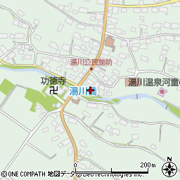 長野県茅野市北山湯川1250周辺の地図