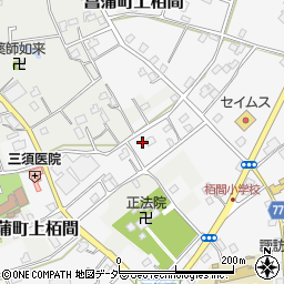 埼玉県久喜市菖蒲町下栢間2804周辺の地図