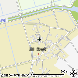 茨城県行方市蔵川286周辺の地図
