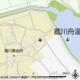 茨城県行方市蔵川311周辺の地図