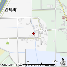 福井県福井市合島町周辺の地図