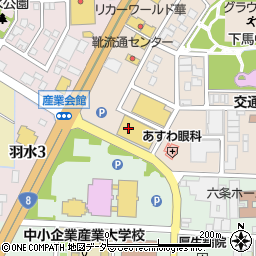 さくら茶屋 バロー福井南店周辺の地図
