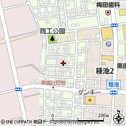 福井県福井市種池町1周辺の地図