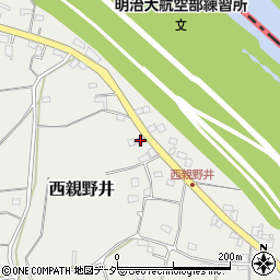 埼玉県春日部市西親野井418周辺の地図