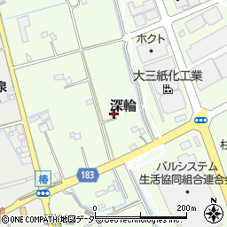 埼玉県北葛飾郡杉戸町深輪356周辺の地図