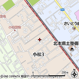 セジュール小松３Ｂ周辺の地図