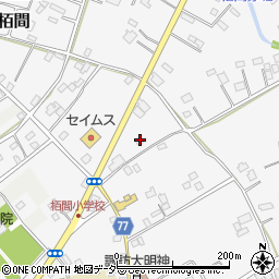 埼玉県久喜市菖蒲町下栢間2044-2周辺の地図