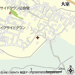 茨城県稲敷郡阿見町大室572周辺の地図