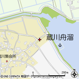 茨城県行方市蔵川314周辺の地図