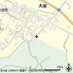 茨城県稲敷郡阿見町大室752周辺の地図