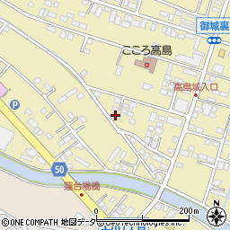 江嶋周辺の地図