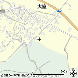 茨城県稲敷郡阿見町大室753周辺の地図