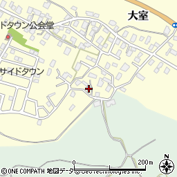 茨城県稲敷郡阿見町大室573周辺の地図