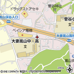 ａｕショップ嵐山店周辺の地図