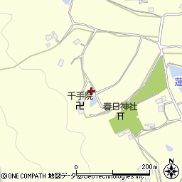 埼玉県比企郡嵐山町千手堂761周辺の地図