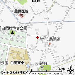 埼玉県白岡市高岩954-1周辺の地図