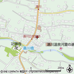 長野県茅野市北山湯川1243-1周辺の地図