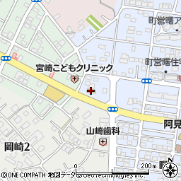 セブンイレブン阿見あけぼの店周辺の地図