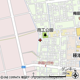 福井県福井市種池町1-4周辺の地図