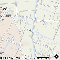 埼玉県比企郡吉見町久保田7周辺の地図