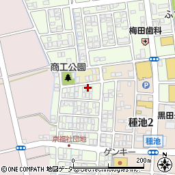 福井県福井市種池町1-12周辺の地図