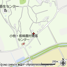 茨城県行方市板峰132周辺の地図