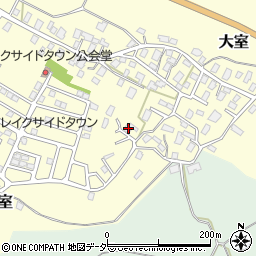 茨城県稲敷郡阿見町大室584周辺の地図