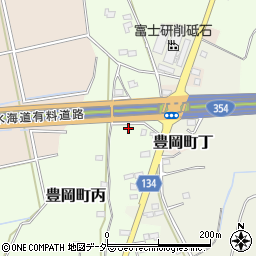 茨城県常総市豊岡町丙3565-2周辺の地図