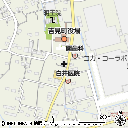 埼玉縣信用金庫吉見支店周辺の地図