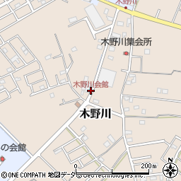 木野川会館周辺の地図