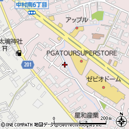 茨城県土浦市中村南6丁目4-12周辺の地図