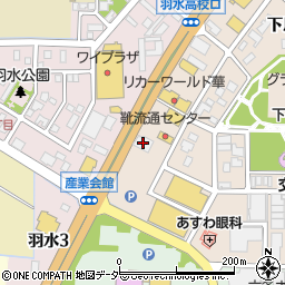ドコモショップ福井店周辺の地図