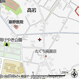 埼玉県白岡市高岩962-4周辺の地図
