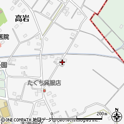 埼玉県白岡市高岩1396周辺の地図