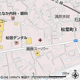 いせや東松山店周辺の地図