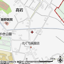 埼玉県白岡市高岩1387周辺の地図