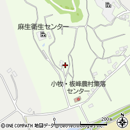 茨城県行方市板峰96周辺の地図