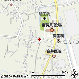 埼玉県比企郡吉見町下細谷441周辺の地図