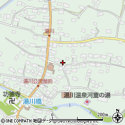 長野県茅野市北山湯川1175-1周辺の地図